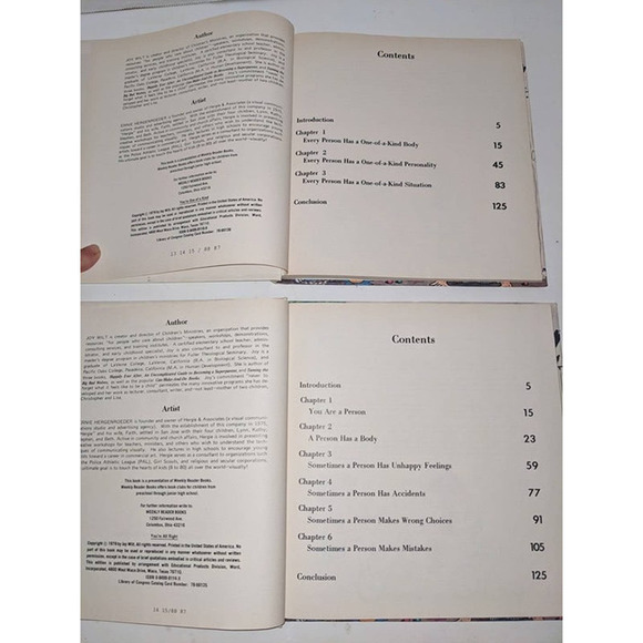 6 Vintage Joy Berry Living Skills Books Children's Emotions Money Guide Be Good - Picture 5 of 8